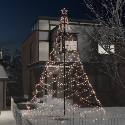 Christmas Tree with Spike Warm White 3000 LEDs 800 cm