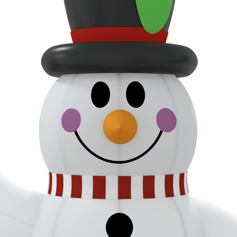 Christmas Inflatable Snowman with LEDs 120 cm