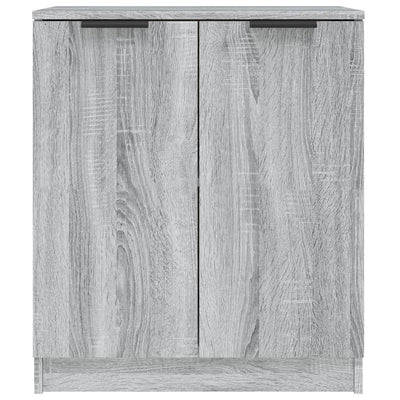 Sideboards 2 pcs Grey Sonoma 60x30x70 cm Engineered Wood