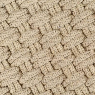 Rug Rectangular Natural 80x160 cm Cotton
