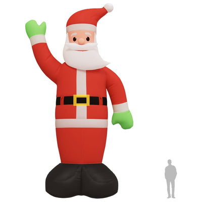 Christmas Inflatable Santa Claus with LEDs 1000 cm