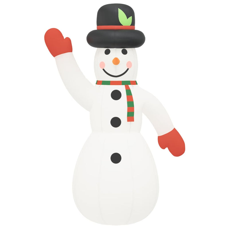 Christmas Inflatable Snowman with LEDs 370 cm