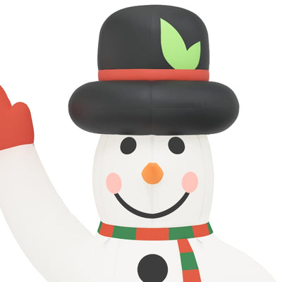 Christmas Inflatable Snowman with LEDs 370 cm