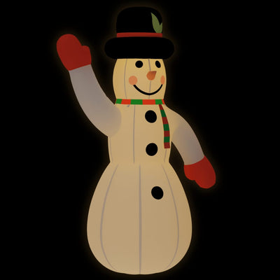 Christmas Inflatable Snowman with LEDs 805 cm