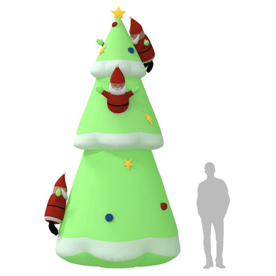 Inflatable Christmas Tree with LEDs 500cm