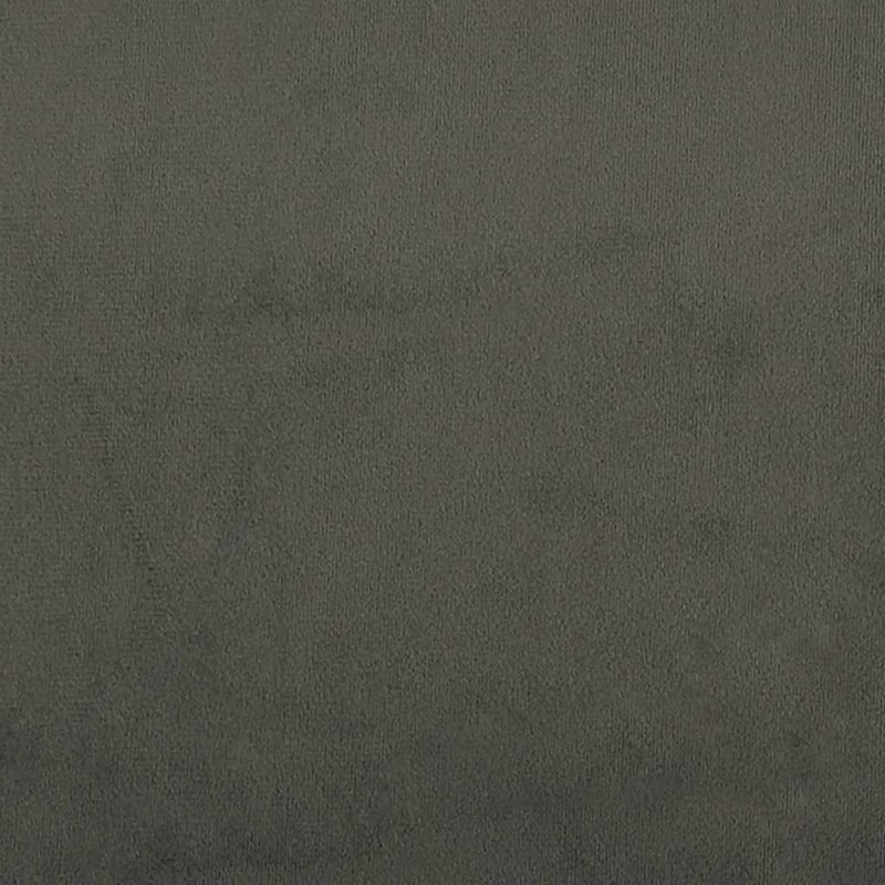Bed Frame Dark Grey 152x203 cm Queen Velvet