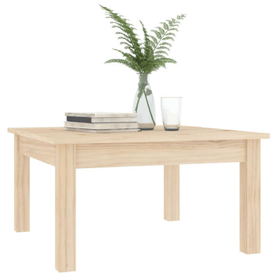 Coffee Table 55x55x30 cm Solid Wood Pine