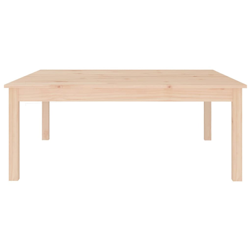 Coffee Table 100x100x40 cm Solid Wood Pine