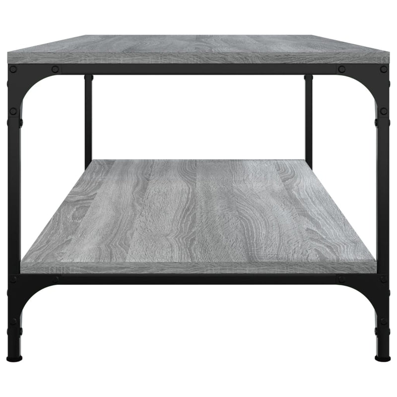 Coffee Table Grey Sonoma 80x50x40 cm Engineered Wood
