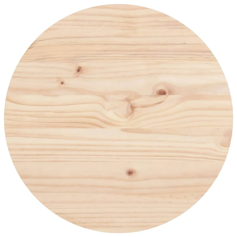 Coffee Table Ø 55x60 cm Solid Wood Pine