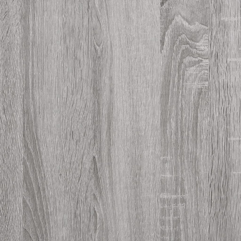 Kitchen Trolley Grey Sonoma 60x45x80 cm Engineered Wood