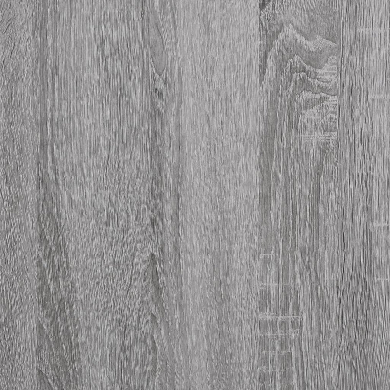 Coffee Table Grey Sonoma 102x50x40 cm Engineered Wood and Iron