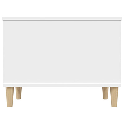 Coffee Table White 60x44.5x45 cm Engineered Wood