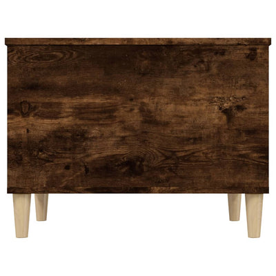 Coffee Table Smoked Oak 60x44.5x45 cm Engineered Wood