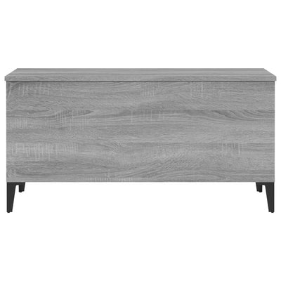 Coffee Table Grey Sonoma 90x44.5x45 cm Engineered Wood
