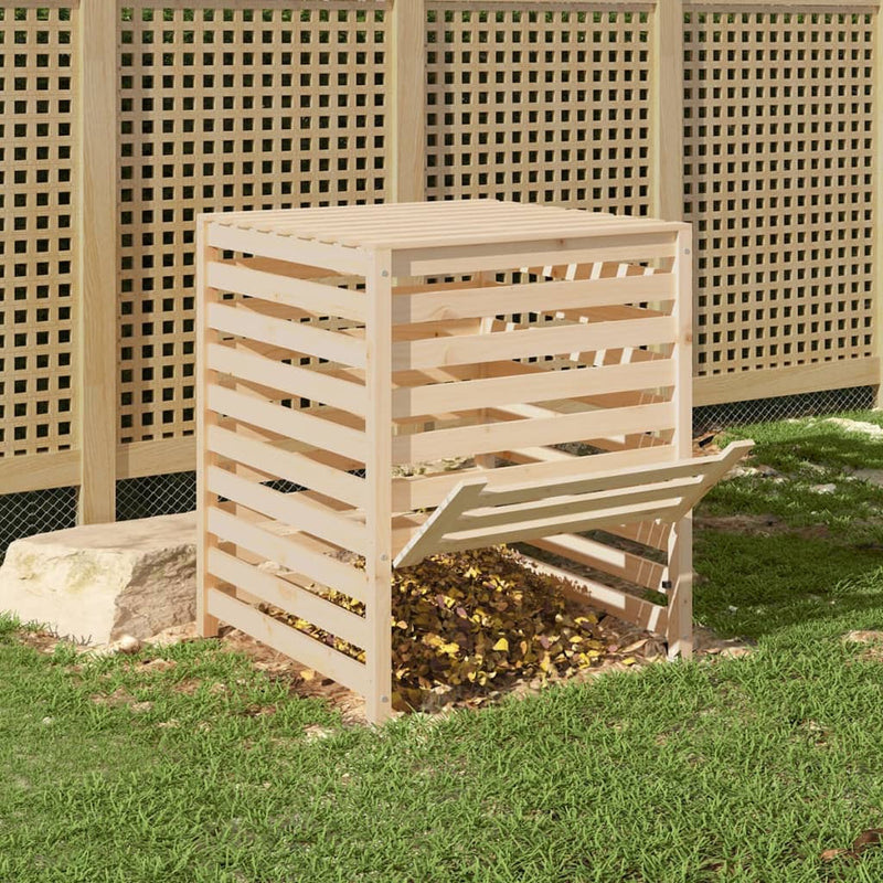 Composter 82.5x82.5x99.5 cm Solid Wood Pine