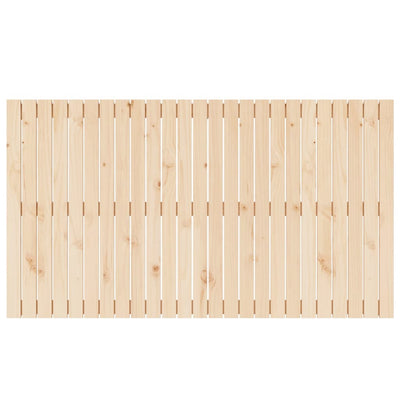 Wall Headboard 159.5x3x90 cm Solid Wood Pine