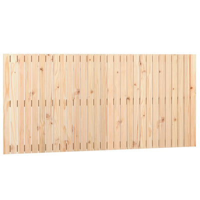 Wall Headboard 185x3x90 cm Solid Wood Pine