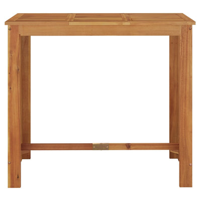 Garden Bar Table 120x60x105 cm Solid Wood Acacia