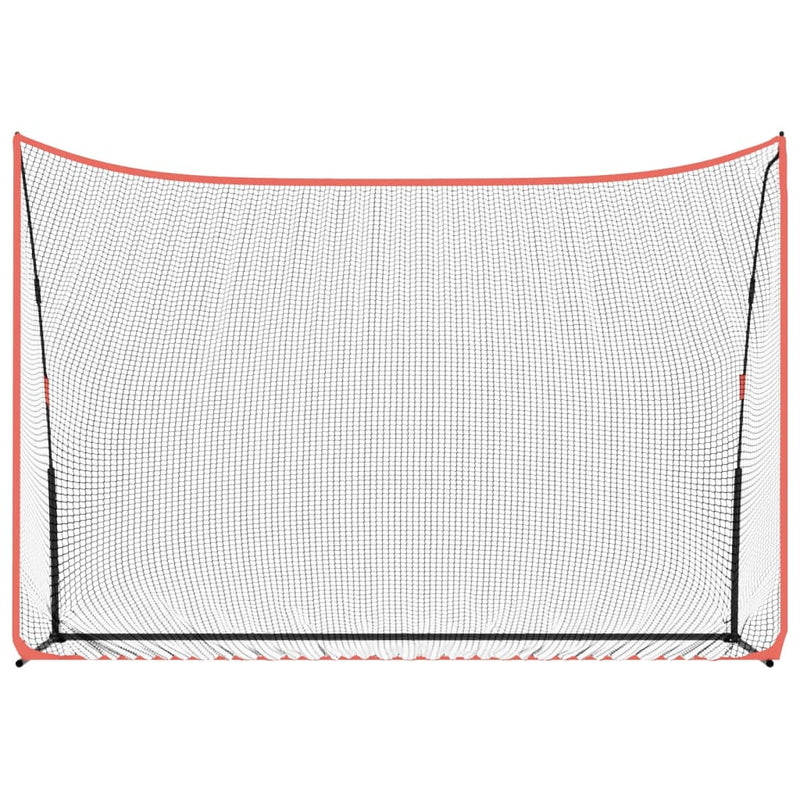 Golf Practice Net Black and Red 305x91x213 cm Polyester