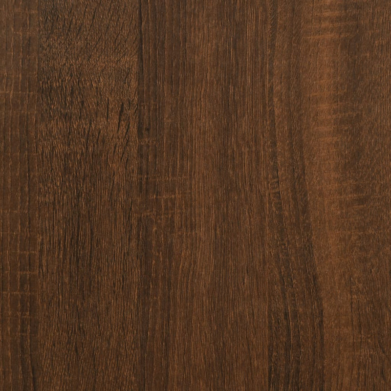 Coffee Table Brown Oak 55x55x36.5 cm Engineered Wood