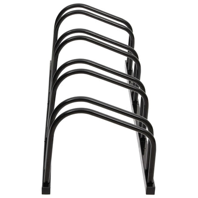 Bike Rack for 4 Bikes Black Steel