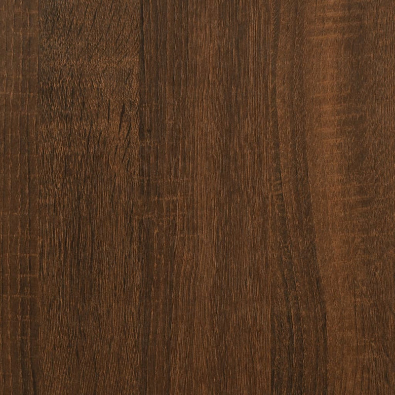 Coffee Table Brown Oak 50x50x35 cm Engineered Wood