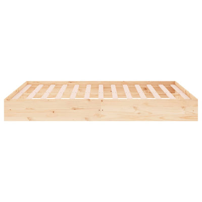 Bed Frame 153x203 cm Queen Solid Wood
