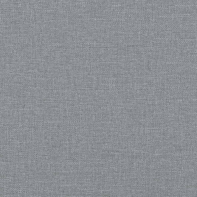 Chaise Longue Light Grey Fabric