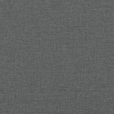 Chaise Longue Dark Grey Fabric