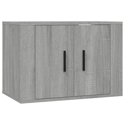 Wall-mounted TV Cabinets 3 pcs Grey Sonoma 57x34.5x40 cm