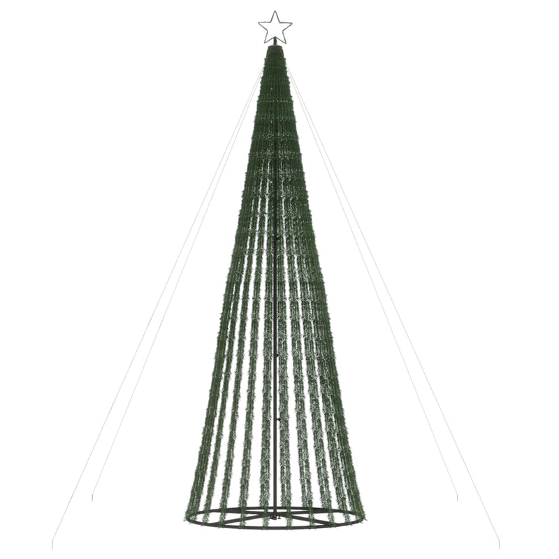 Christmas Tree Light Cone 688 LEDs Cold White 300 cm