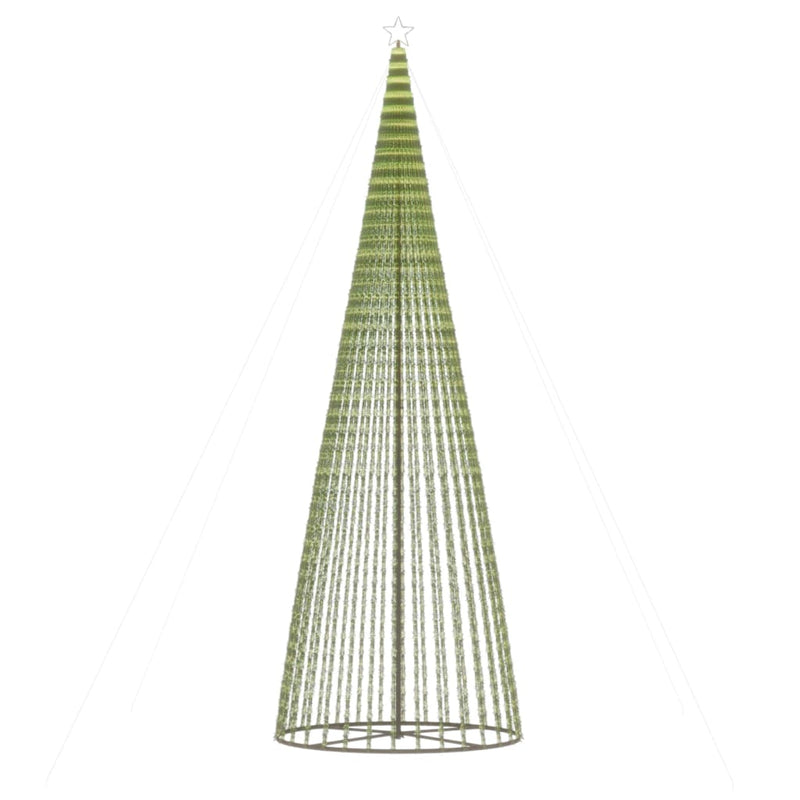 Christmas Tree Light Cone 1544 LEDs Warm White 500 cm