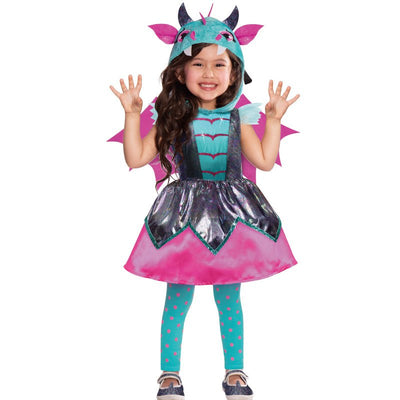 Mystic Dragon 5-7 Years Girl Costume