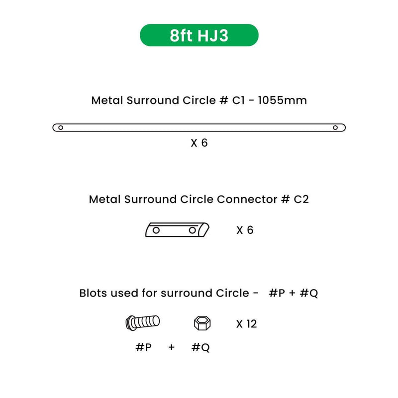 8ft Top Net Ring (HyperJump 3)