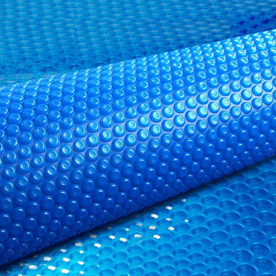 Aquabuddy 8M X 4.2M Solar Swimming Pool Cover 400 Micron Outdoor Bubble Blanket Payday Deals