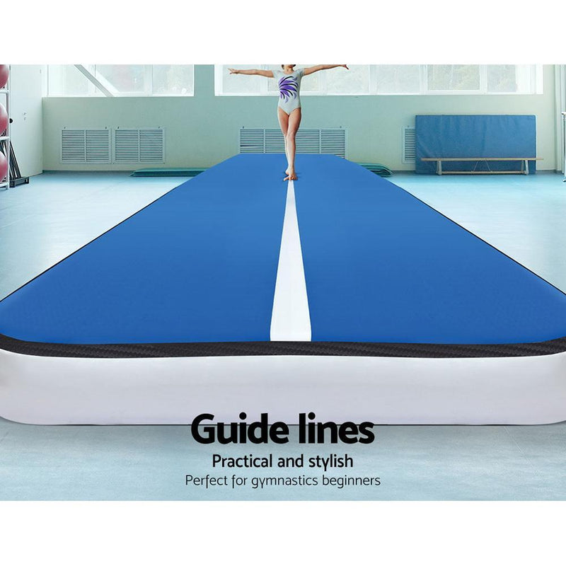 Everfit 8MX2M Inflatable Air Track Airtrack Tumbling Floor Mat Home Gymnastics Gym Payday Deals