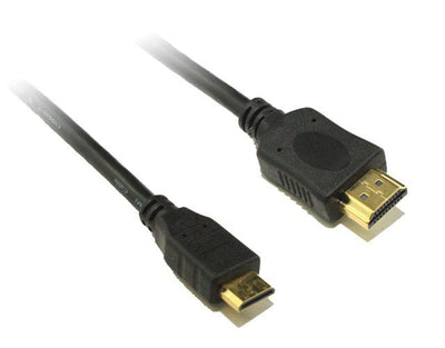 8WARE Mini HDMI to High Speed HDMI Cable 3m Male to MaleAT-HDMIV1.4BN-3M