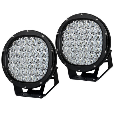 9 inch 225W CREE ROUND LED SPOT Driving Lights Off Road Spotlights BLACK