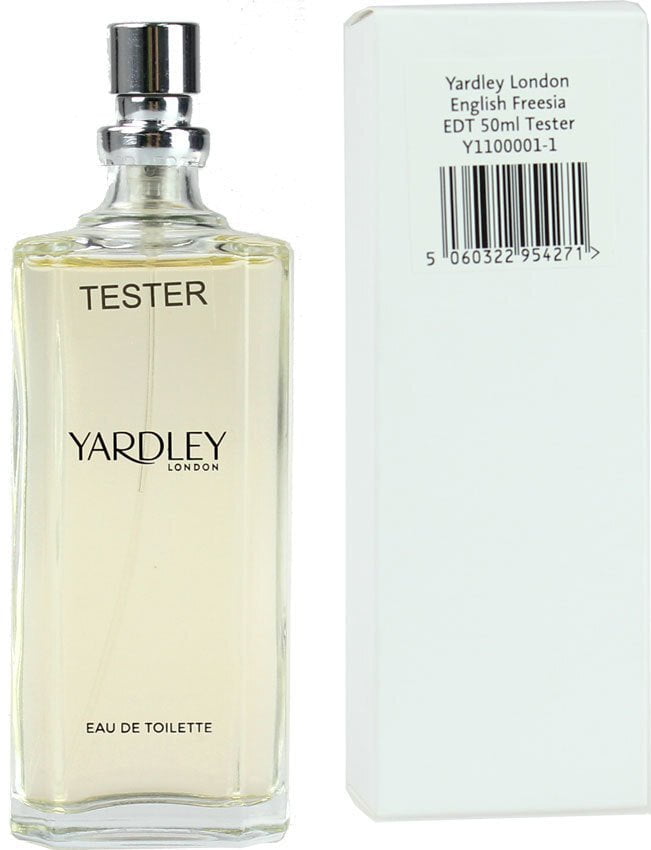 Yardley English Freesia Eau De Toilette Women Fragrance 50ml Tester