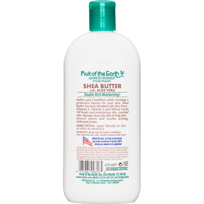 Fruit Of The Earth Shea Butter Skin Care Lotion 473ml