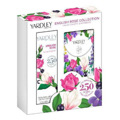 Yardley English Rose Collection EDT & Notebook Gift Pack Duo Set