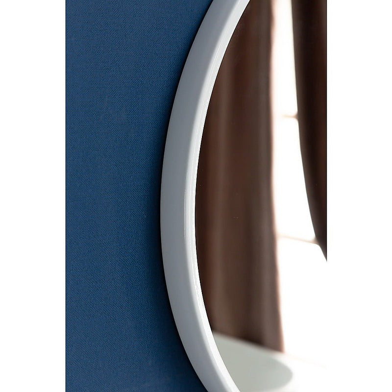 90cm Round Wall Mirror Bathroom Makeup Mirror by Della Francesca Payday Deals