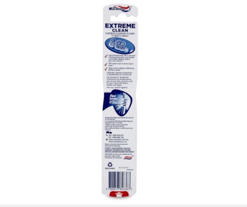 Macleans Extreme Clean Standard Toothbrush - Soft
