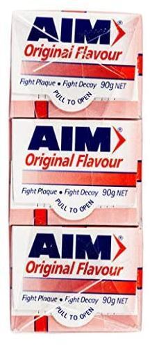 Aim 90G Pk3 Toothpaste Original Flavour Value Pack