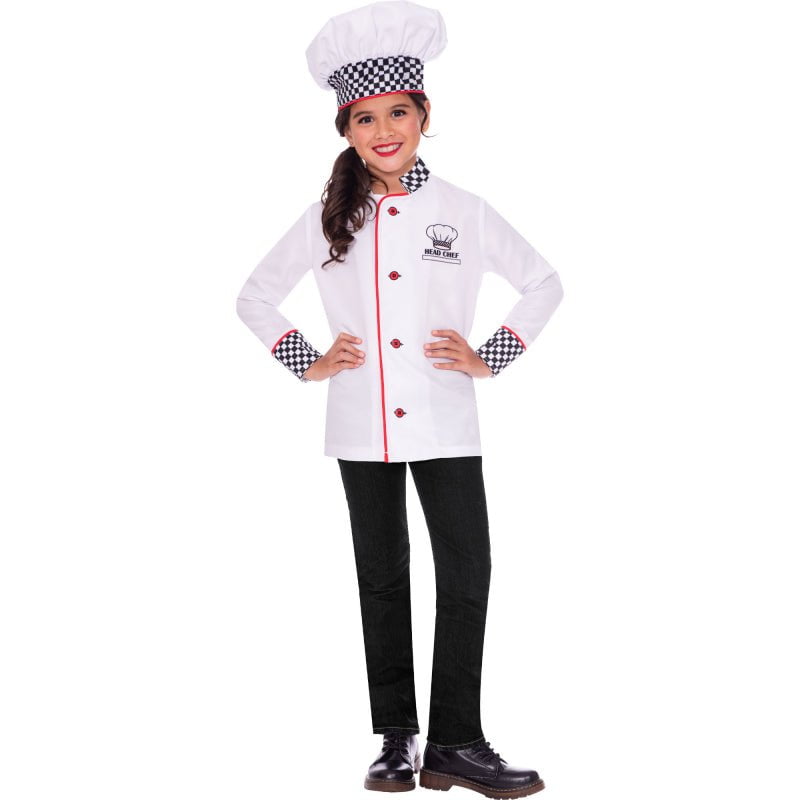 Chef Costume Child Unisex 4-6 Years