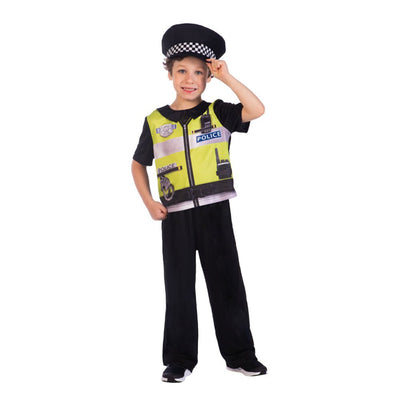 Police Costume Boys 8-10 Years