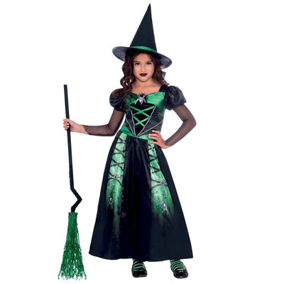 Witch Spider Girls 3-4 Years Halloween Costume