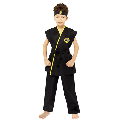 Karate Costume Cobra Kai Gi Child 6-8 Years