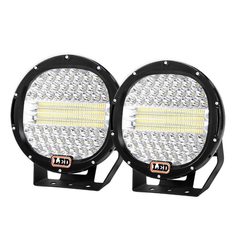 9inch CREE LED Driving Lights Spotlights Spot Flood Combo 4x4 OffRoad 9inch